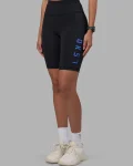 Best LSKD Rep Ultra High-Rise 9" Long Bike Short Pockets Black Power Cobalt