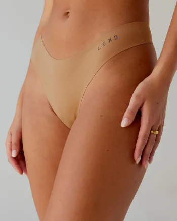 Discount LSKD Seamless G-String 3 Pack Latte