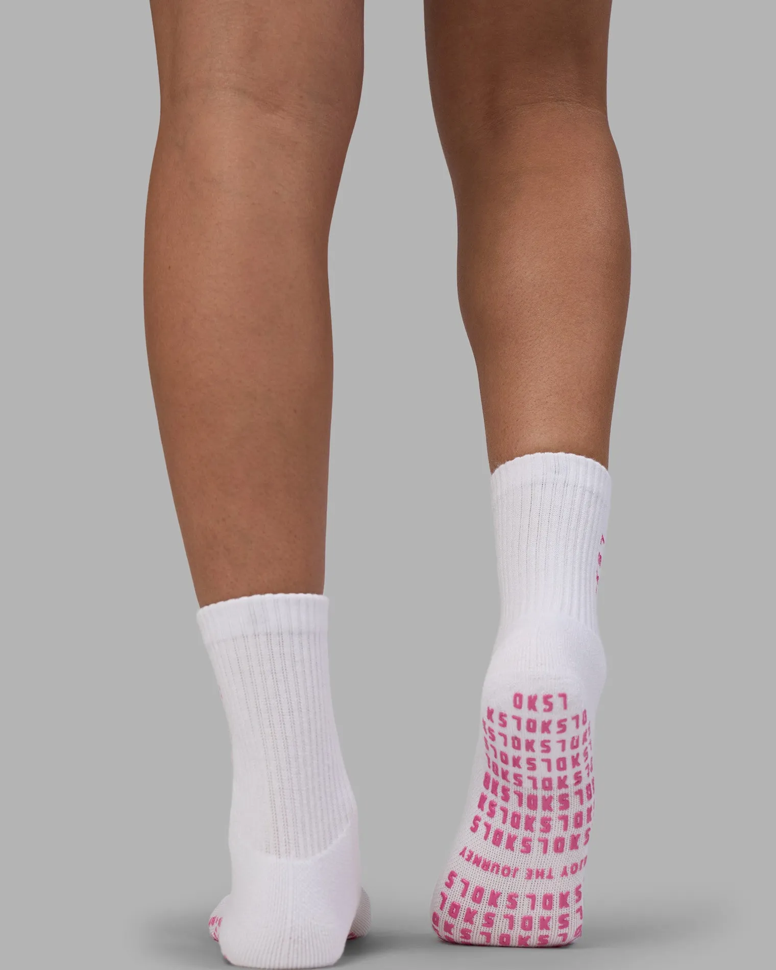 signal-pilates-crew-grip-socks-mRfIdDBl-2.webp Hot LSKD Signal Pilates Crew Grip Socks 2.0 White Ultra Pink