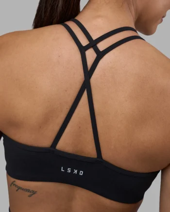 Discount LSKD Stamina Pulse Sports Bra Black