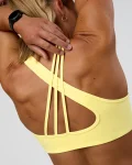 Sale LSKD Stamina Rise Sports Bra Yellow Fizz