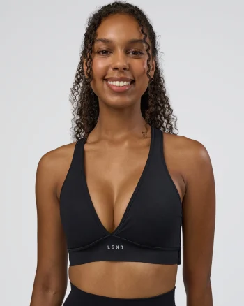 Best LSKD Stamina Sports Bra (D/DD/E) Black