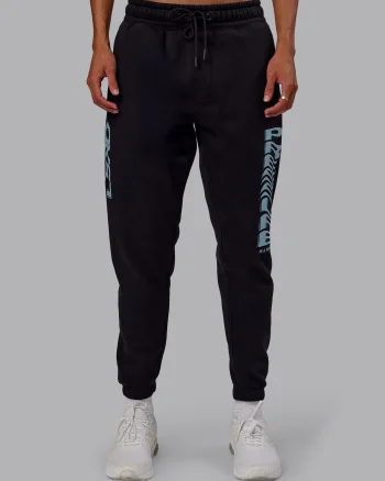 Online LSKD Static Track Pant Black Skyride
