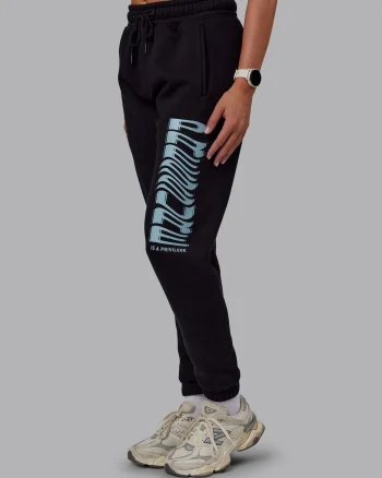 Online LSKD Static Track Pant Black Skyride