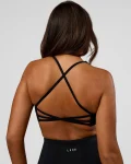 Clearance LSKD Stellar Sports Bra Black