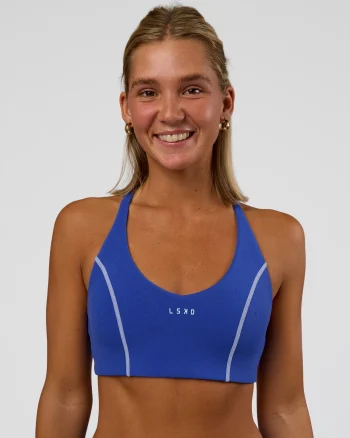 Online LSKD Stellar Sports Bra Power Cobalt
