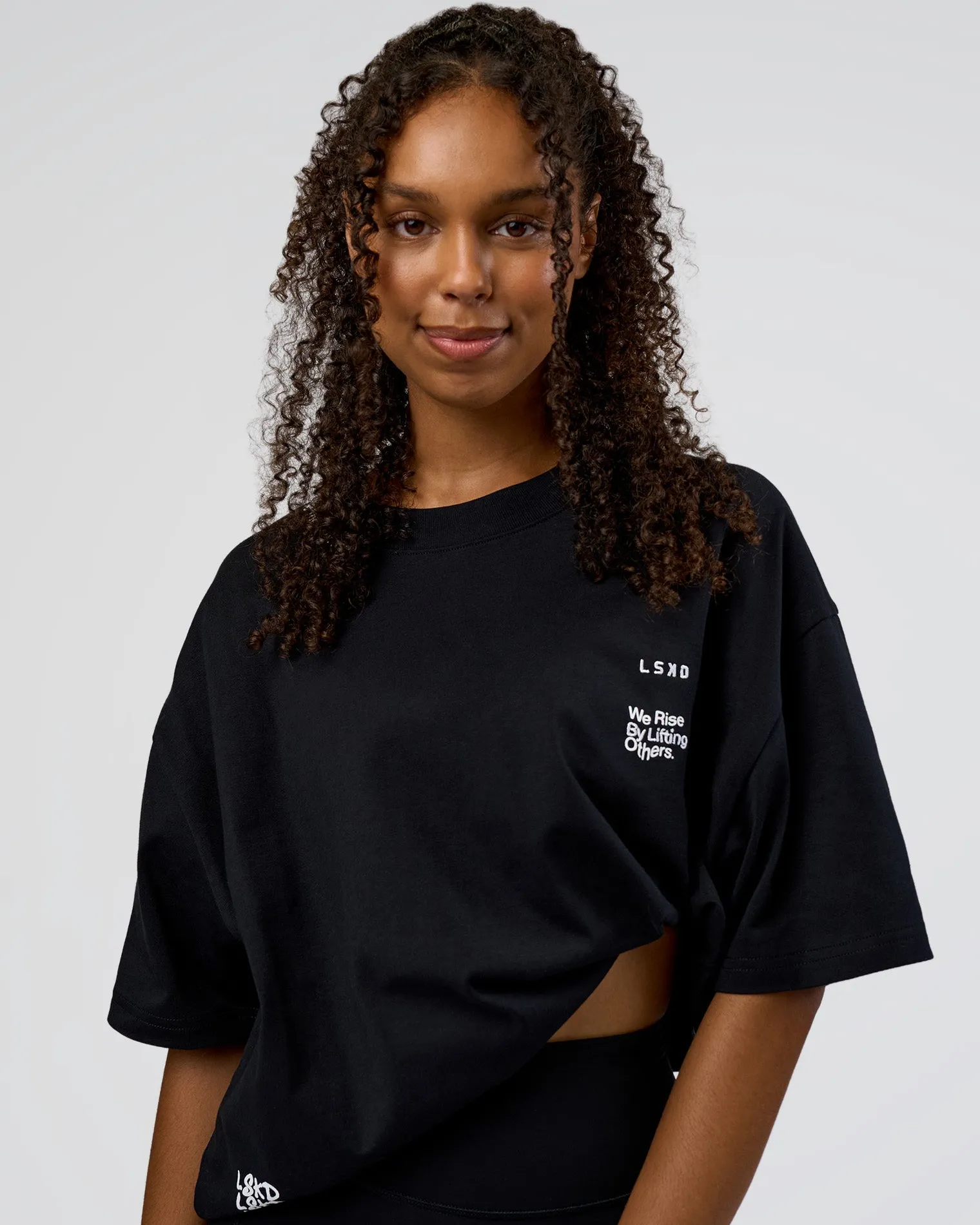 sticker-heavyweight-oversized-INdGXKgL-3.webp Outlet LSKD Sticker Heavyweight Oversized Tee Black White