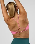 Online LSKD Twister Sports Bra Candy Pink