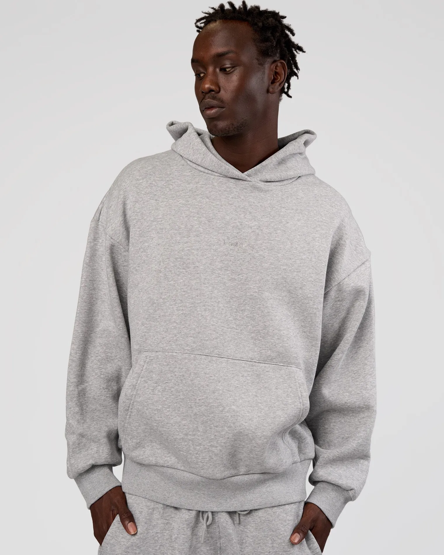 unisex-mvp-hoodie-oversize-WViRYTld-3.webp Sale LSKD Unisex MVP Hoodie Oversize Lt Grey Marl