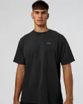 Clearance LSKD We Love This FLXCotton Oversized Tee Black Washed White
