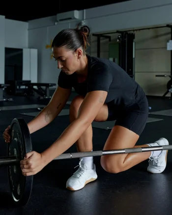 Fashion LSKD Womens AeroFLX+ Seamless Tee Black Marl